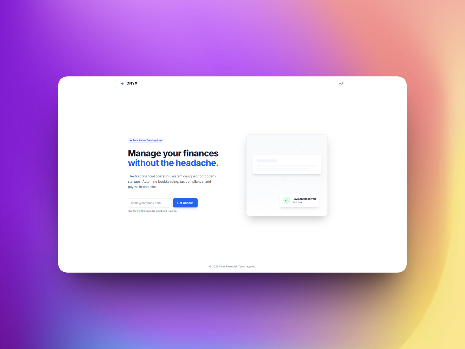ONYX - Launch Kit Bundle (HTML + Tailwind) - Image 3