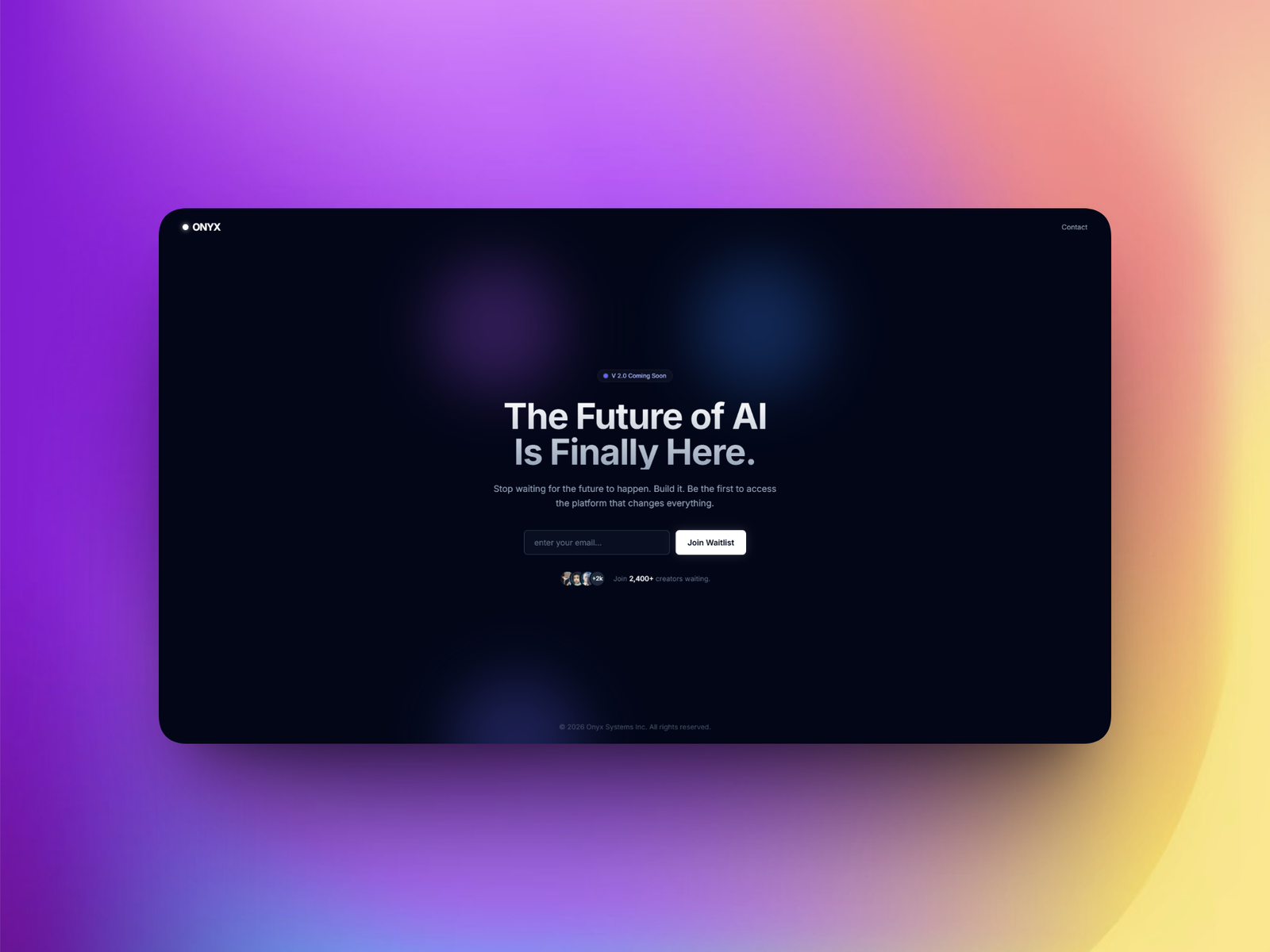 ONYX - Launch Kit Bundle (HTML + Tailwind) - Image 4