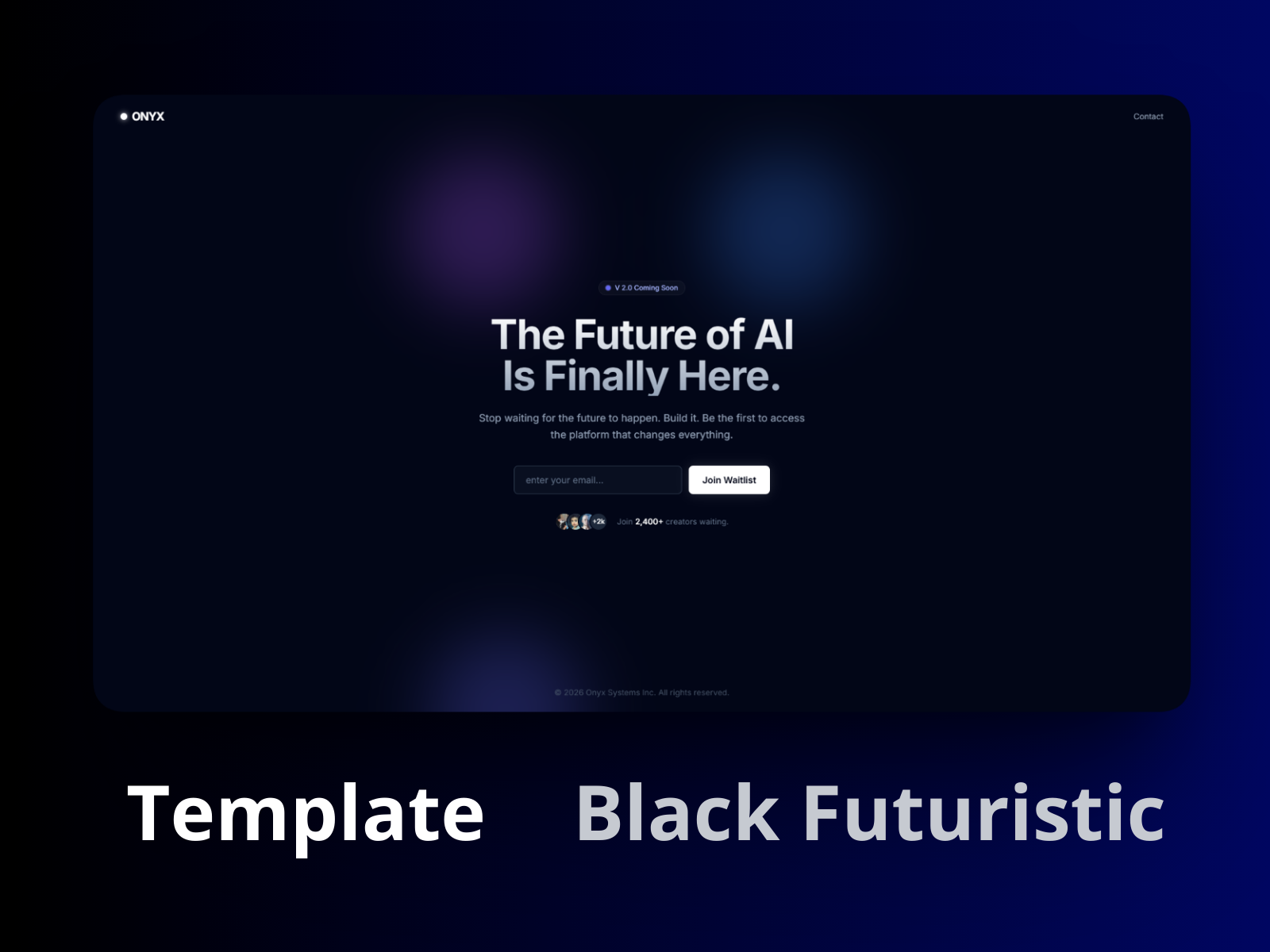 ONYX - Launch Kit Bundle (HTML + Tailwind) - Image 5